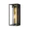 Z-Lite Dunbroch 1 Light Outdoor Wall Sconce, Deep Bronze + Outdoor Brass & Clear 584M-DBZ-OBS - alternate 1